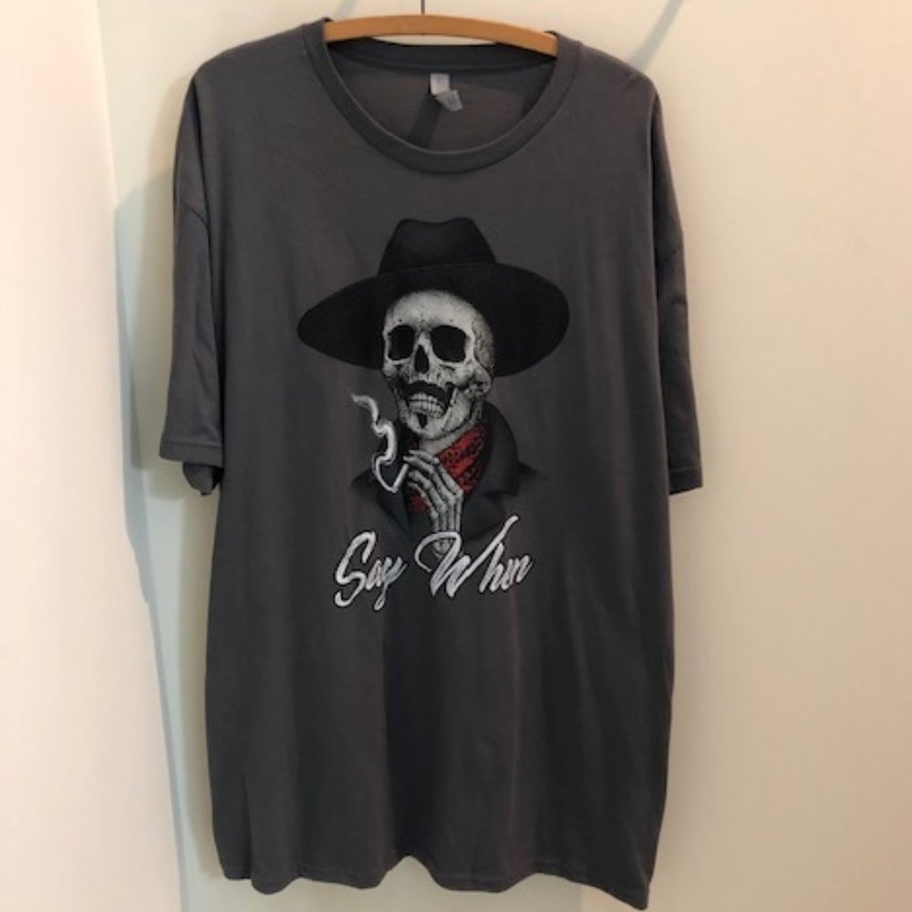 Men's XXL Cotton Warrior XII Say When T-Shirt